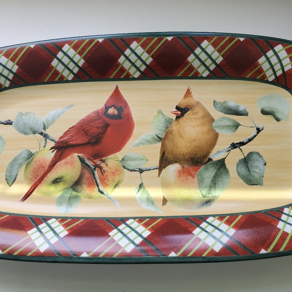 Lenox Minter Greetings Everyday Tartan  Tray. - Picture 3 of 7